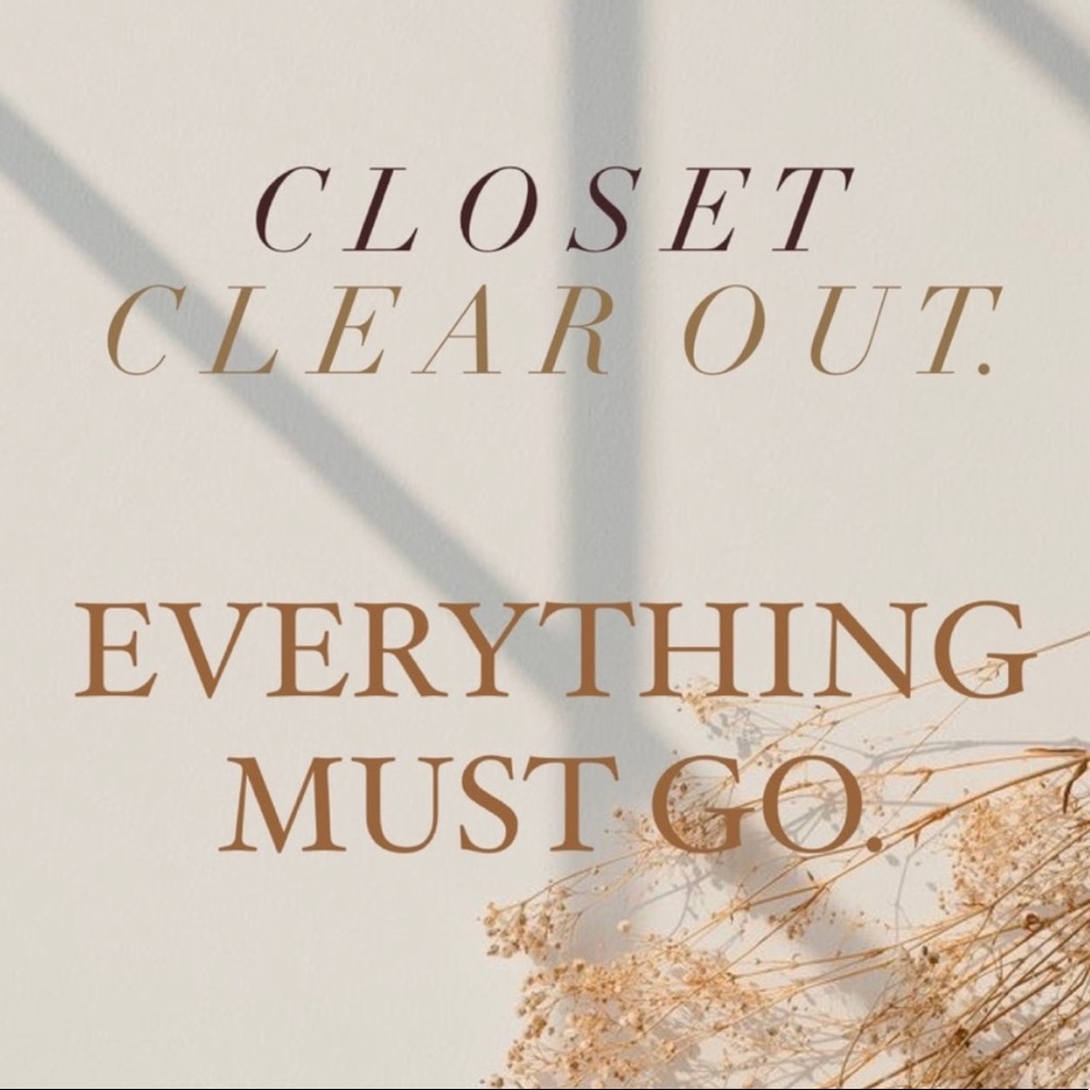 EVERYTHING MUST GO